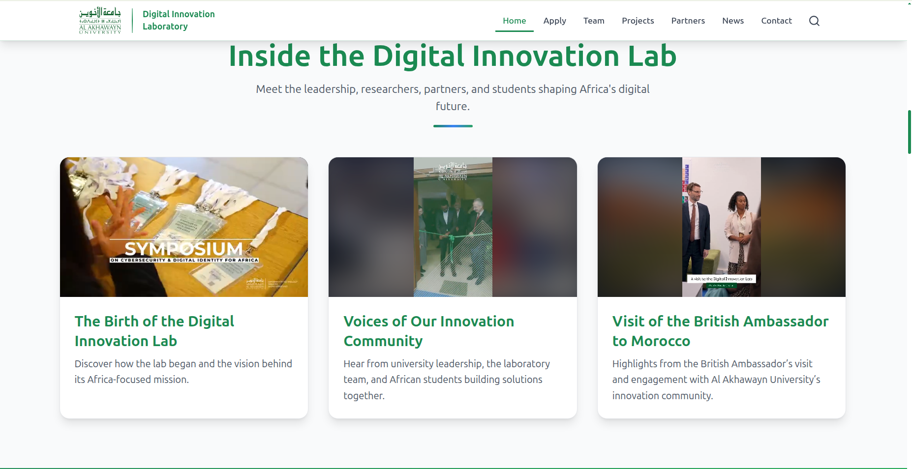 Illustrative mockup of a university lab platform on a laptop and tablet